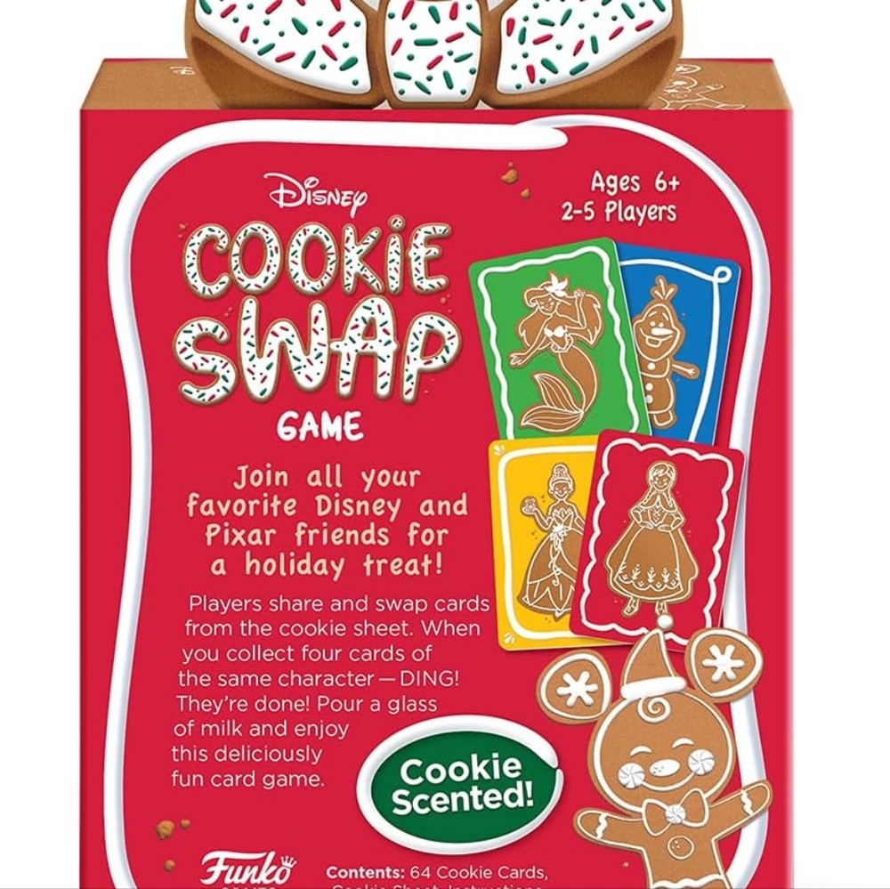 Gingerbread Mickey and Minnie card game - Picture 2 of 3